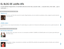Tablet Screenshot of elblogdelauraufa.blogspot.com