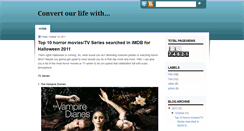 Desktop Screenshot of convertlife.blogspot.com
