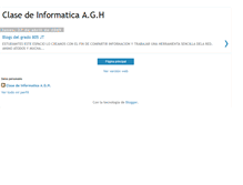 Tablet Screenshot of informaticaagh.blogspot.com