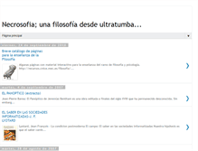 Tablet Screenshot of necrosofa.blogspot.com