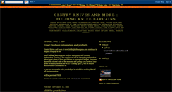 Desktop Screenshot of foldingknifebargains.blogspot.com