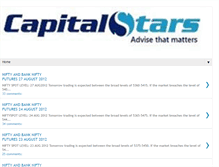 Tablet Screenshot of capitalstars.blogspot.com