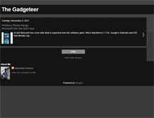 Tablet Screenshot of gadgetingwithme.blogspot.com