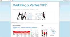 Desktop Screenshot of marketingyventas360.blogspot.com
