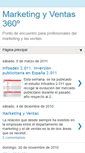 Mobile Screenshot of marketingyventas360.blogspot.com