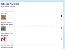 Tablet Screenshot of jabonesnatuvera.blogspot.com