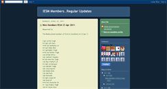 Desktop Screenshot of iesmorgmembers.blogspot.com