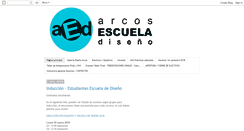 Desktop Screenshot of escueladedisenoarcos.blogspot.com