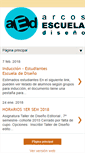 Mobile Screenshot of escueladedisenoarcos.blogspot.com