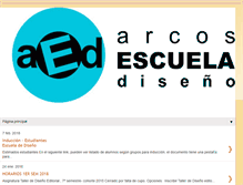 Tablet Screenshot of escueladedisenoarcos.blogspot.com