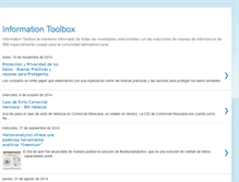 Tablet Screenshot of infotoolbox.blogspot.com
