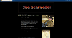 Desktop Screenshot of joeschroeder.blogspot.com