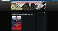 Desktop Screenshot of esoterismoygobiernoenamerica.blogspot.com