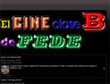 Tablet Screenshot of cineclasebdefede.blogspot.com