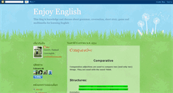 Desktop Screenshot of jay-enjoyenglish.blogspot.com