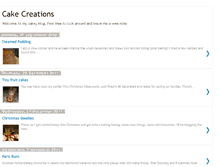 Tablet Screenshot of cake-creations.blogspot.com