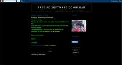 Desktop Screenshot of free-pc-software-download.blogspot.com