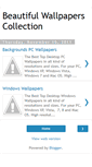 Mobile Screenshot of beautiful-wallpapers-collection.blogspot.com