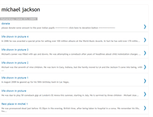 Tablet Screenshot of michaeljackson26.blogspot.com