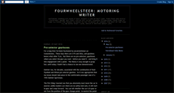 Desktop Screenshot of fourwheelsteer.blogspot.com