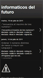 Mobile Screenshot of informaticosdelfuturo.blogspot.com
