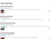 Tablet Screenshot of joyismygoal.blogspot.com