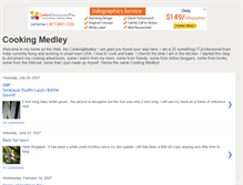 Tablet Screenshot of cookingmedley.blogspot.com