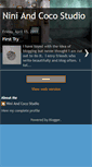 Mobile Screenshot of niniandcocostudio.blogspot.com