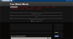 Desktop Screenshot of freewatch-moviesonline.blogspot.com