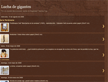 Tablet Screenshot of luchade-gigantes.blogspot.com
