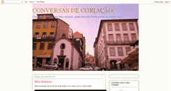 Desktop Screenshot of conversasdocoracao.blogspot.com