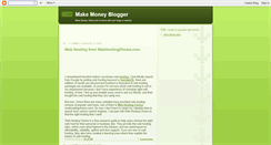 Desktop Screenshot of makemoney-blogger.blogspot.com