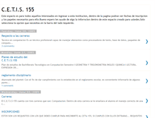Tablet Screenshot of cetis155.blogspot.com