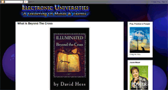Desktop Screenshot of electronicuniversities.blogspot.com