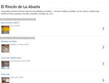 Tablet Screenshot of el-rincon-de-la-abuela.blogspot.com