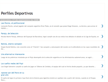 Tablet Screenshot of perfildeportes.blogspot.com