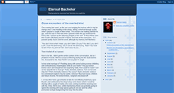 Desktop Screenshot of eternalbachelor.blogspot.com