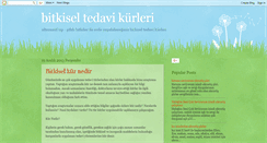 Desktop Screenshot of bitkiseltedavikurleri.blogspot.com