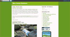 Desktop Screenshot of newjerseyoutdoors.blogspot.com