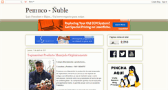 Desktop Screenshot of pemucobiobio.blogspot.com