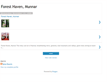 Tablet Screenshot of foresthavenresort.blogspot.com