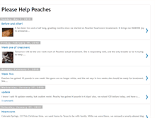 Tablet Screenshot of helppeaches.blogspot.com