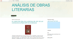Desktop Screenshot of anlisisdeobrasliterarias.blogspot.com