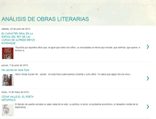 Tablet Screenshot of anlisisdeobrasliterarias.blogspot.com