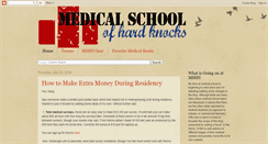 Desktop Screenshot of medicalschoolofhardknocks.blogspot.com