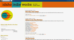 Desktop Screenshot of idahoindieworks.blogspot.com