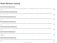 Tablet Screenshot of hotelreviewsireland.blogspot.com