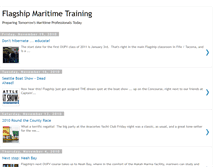 Tablet Screenshot of flagshipmaritime.blogspot.com
