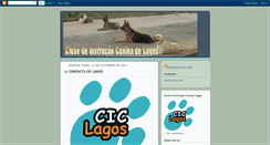 Desktop Screenshot of algarve-lagos-dogs.blogspot.com