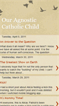 Mobile Screenshot of ouragnosticcatholicchild.blogspot.com